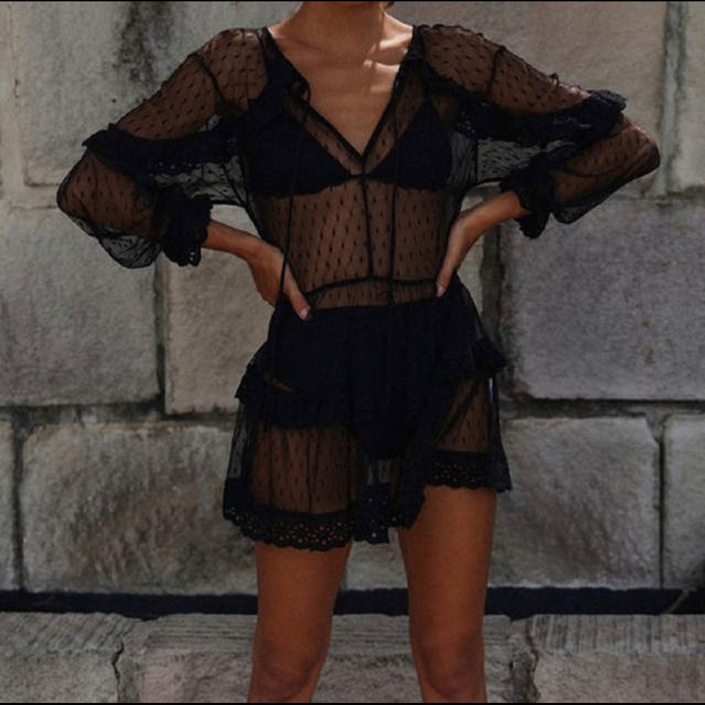 Long Sleeve Cover Up